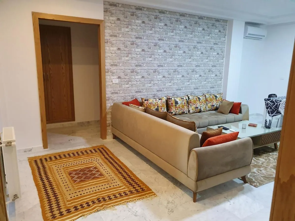 Luxury And Splendid 2 Bedrooms Apartment In Jardin De Carthage Tunes